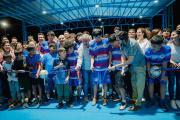 Inauguración oficial: la familia de El Auténtico ya disfruta de su nueva cancha multideportiva