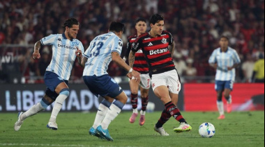 Racing no pudo aguantar y perdió 1-0 con Flamengo en el Maracaná por la ida de las semifinales de la Copa Libertadores