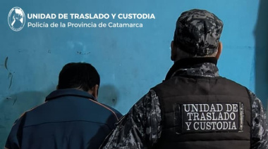 Trasladan a un hombre al Servicio Penitenciario Provincial