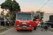 Una niña de dos años falleció tras el incendio de una vivienda en el Sur de la Capital