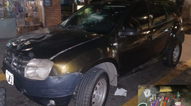 Durante recorridos preventivos personal policial aprehendió a un sujeto sospechado de cometer ilícitos y secuestró una camioneta