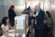 VOTÓ ADRIÁN BRIZUELA, CANDIDATO A DIPUTADO NACIONAL POR LA LIBERTAD AVANZA