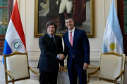 Javier Milei mantuvo una reunión con su par paraguayo en Asunción