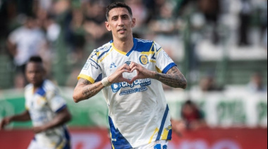 Central ganó con gol de Di María y se clasificó a la próxima Libertadores