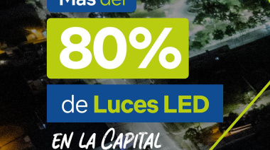 💡 La Capital se Ilumina con Tecnología LED