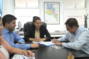Firma de convenio para refaccionar la Posta de Barrio Obrero en Los Altos