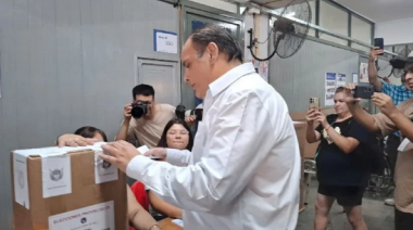 VOTÓ GUSTAVO SAADI, INTENDENTE DE LA CAPITAL