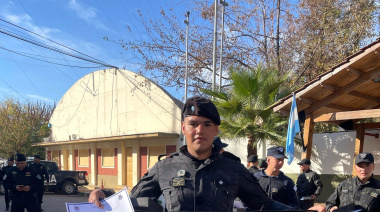 Un efectivo del Grupo de Acción Motorizada GAM-PAMPA se capacitó en Mendoza