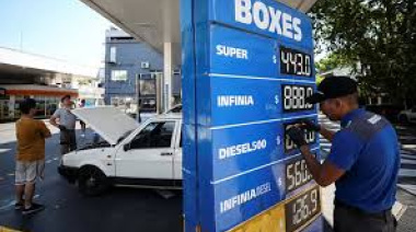 Desde mañana rige un nuevo aumento en los combustibles