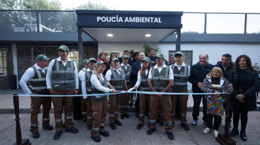 Inauguraron la nueva sede de la Policía Ambiental: más cerca de una ciudad limpia y verde