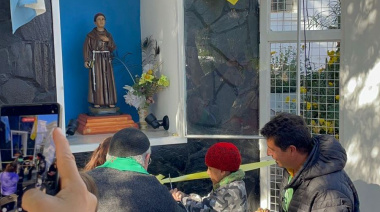 Inauguran y bendicen ermita del Beato Esquiú en Escuela Especial