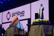 La Patrona Nacional del Turismo, presente en la apertura de la Fiesta del Poncho