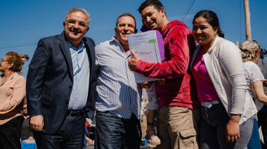 A través del programa Autoconstrucción, 250 familias comienzan a construir su propio hogar