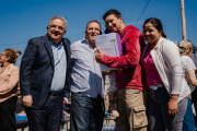 A través del programa Autoconstrucción, 250 familias comienzan a construir su propio hogar
