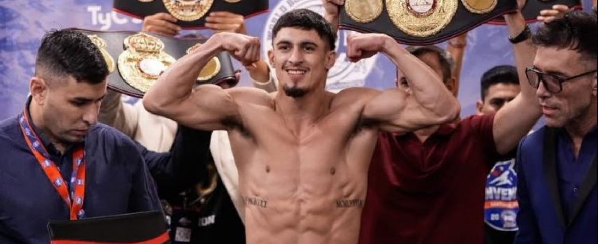 ¡LISTO PARA LA BATALLA! JOSUÉ “LA MÁQUINA” AGÜERO VA POR TODO EN CHILE