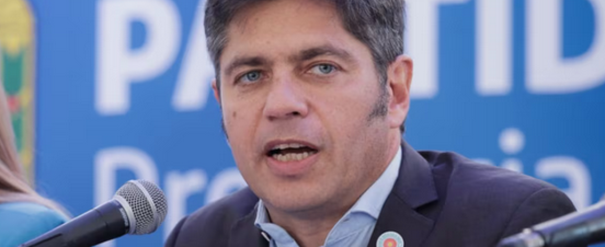 KICILLOF ASEGURA QUE SOLO SE EJECUTÓ EL 3% DE LAS INVERSIONES ANUNCIADAS