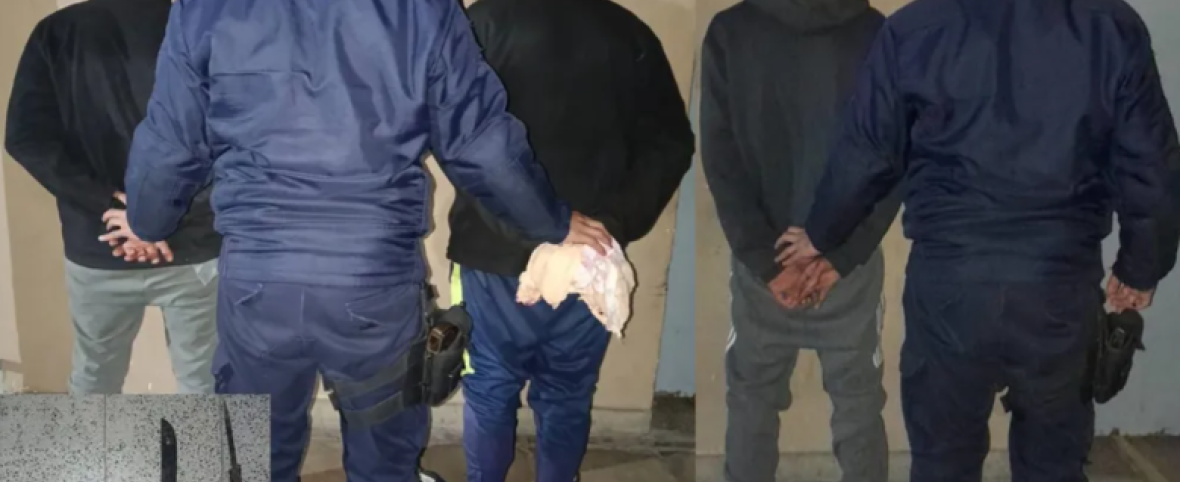 🚨 VIOLENTO ATAQUE EN EL LOTEO SUSSEX: TRES DETENIDOS TRAS AGREDIR A UNA FAMILIA CON MACHETES Y UNA CUCHILLA