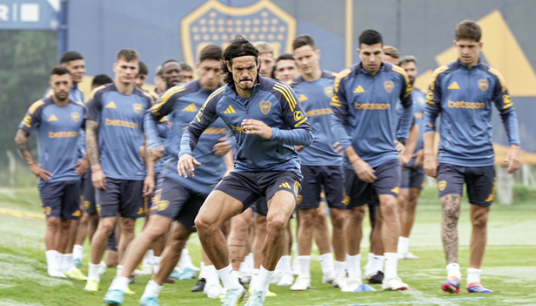 Boca afrontará el Superclásico sin el desgarrado Edinson Cavani
