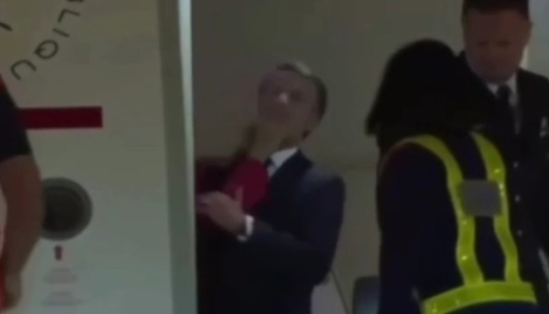 Escándalo en Francia por el video de un cachetazo de Brigitte a Emamnuel Macron