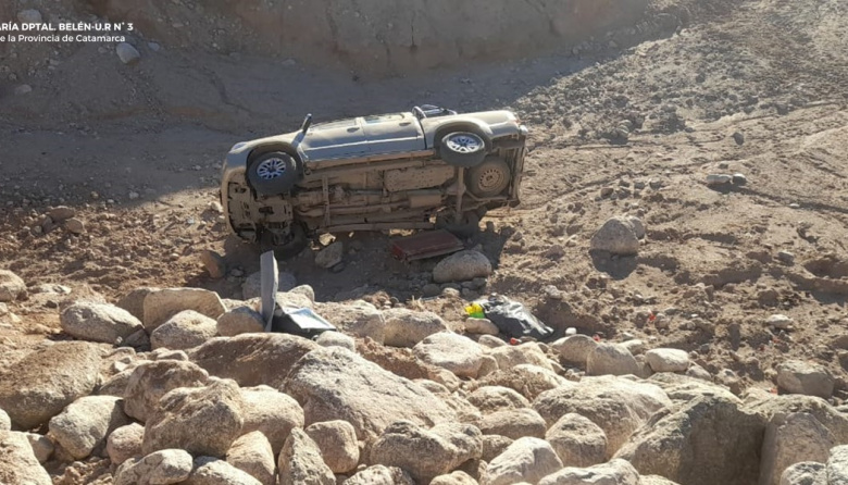 Siniestro vial fatal en Belén