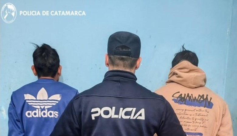 Aprehenden a dos sujetos en el Predio Ferial Catamarca