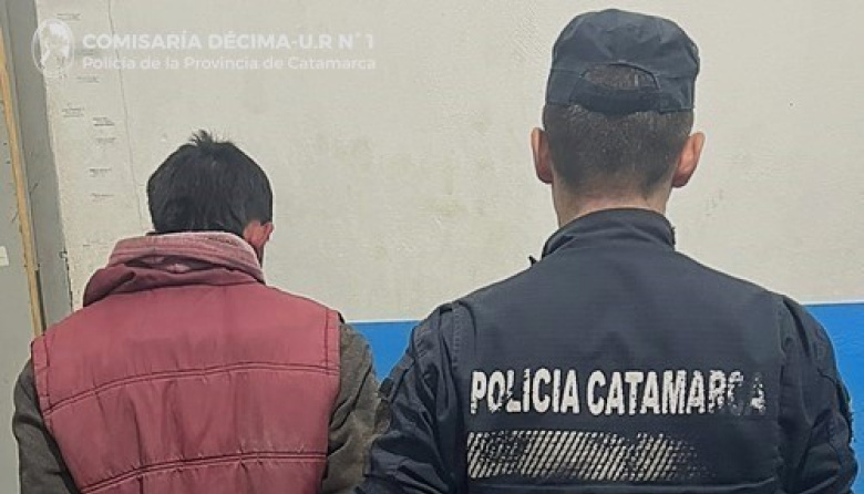 Aprehenden a un sujeto y recuperan elementos sustraídos en el sector Sur de la Capital