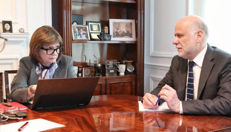 Bullrich recibió al ministro Elizalde