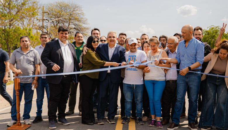 Inauguraron 24 km de la Ruta Provincial N°2 en el Corredor Vial Este