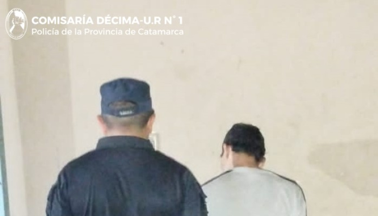Un hombre sospechado de amenazas fue aprehendido en el Sur de la Capital