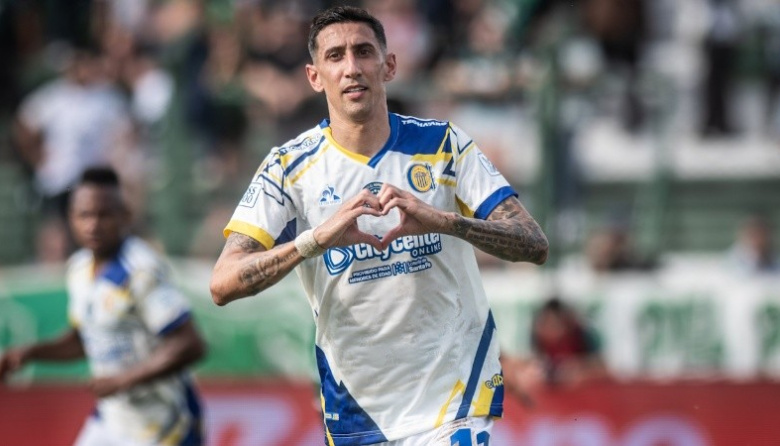 Central ganó con gol de Di María y se clasificó a la próxima Libertadores