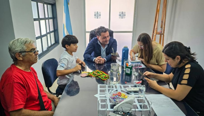 ✨ ORGULLO JOVEN: FRANCISCO SOSA RECIBIÓ LA VISITA DE JUAN CRUZ RIVERO ✨