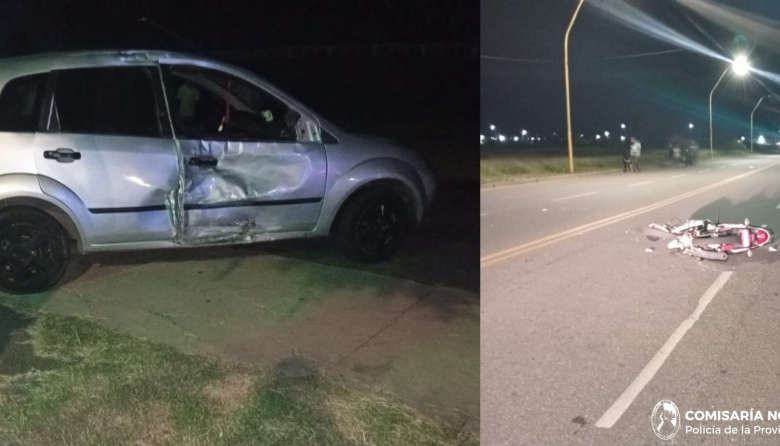 Un motociclista murió tras un violento choque en avenida Los Minerales