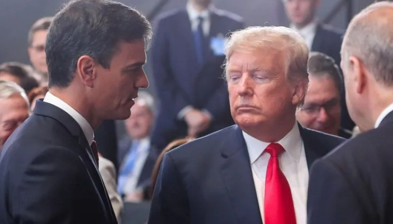 Donald Trump anunció que cortará "todo trato comercial" con España porque le negó el uso de bases militares