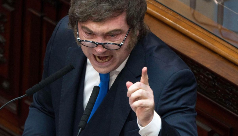 Milei endureció su discurso: “No me van a llevar puesto como a Macri”