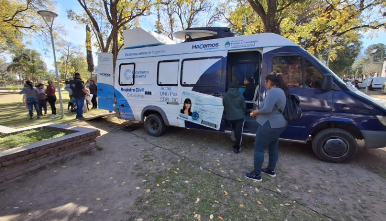 El Registro Civil llevará el Móvil de Documentación a Paclín y Capital