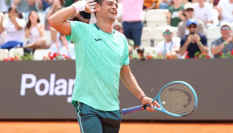 Batacazo argentino en Roma: Mariano Navone eliminó a Auger-Aliassime y logró la mejor victoria de su carrera
