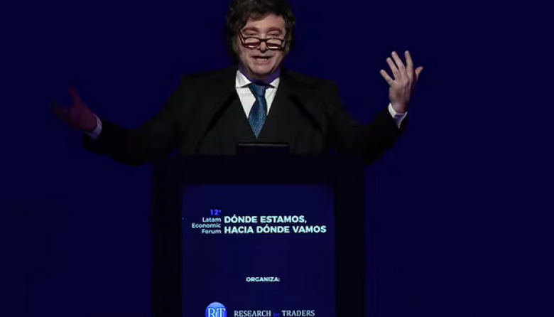 Javier Milei defendió el ajuste y apuntó contra la oposición