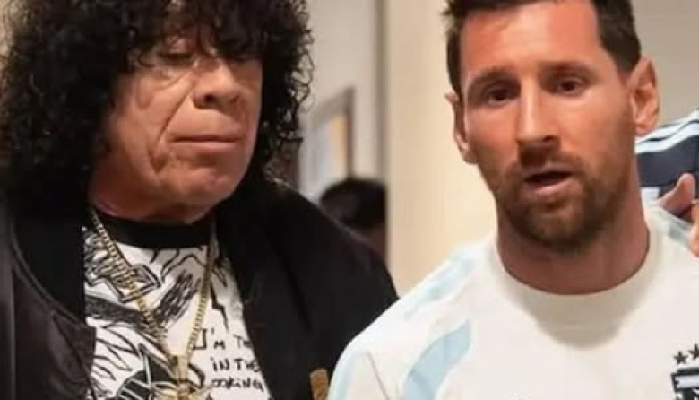 La Mona cumplió el sueño de encontrarse con Messi en la previa del Mundial🇦🇷⚽