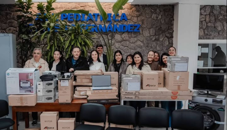 Salud entregó 41 bienes para mejorar la atención en el Hospital de Santa María