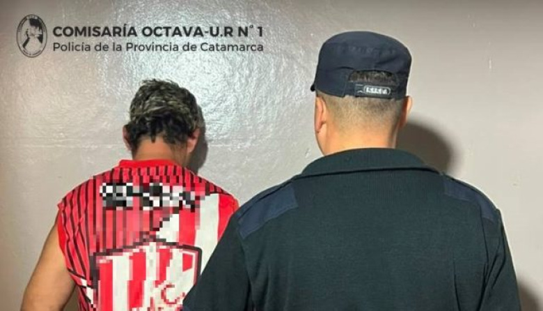 Arrojó piedras a una vivienda e hirio a un jóven