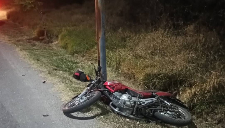 Un joven resultó lesionado tras protagonizar un siniestro vial en el Oeste de la Capital