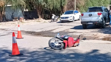 Accidente en Belén: chocaron una camioneta y una moto