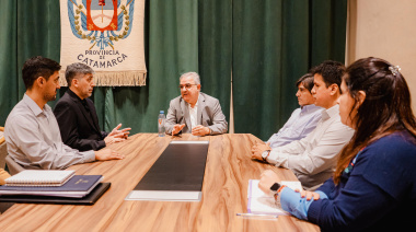 El Gobernador recibió a las nuevas autoridades de CAMYEN