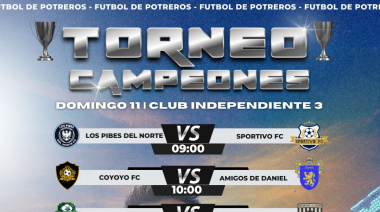 SE VIENE UNA NUEVA FECHA EN LA LIGA DE POTREROS: LISTA LA PROGRAMACIÓN!