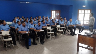 Capacitación sobre "Ley Micaela" para alumnos Aspirantes de la Escuela de Suboficiales y Agentes