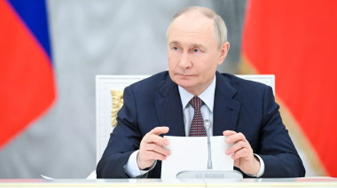 Vladímir Putin visita la región de Kursk