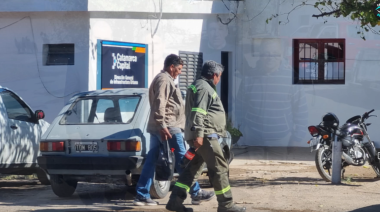 Autoridades visitaron la Dirección de Infraestructura y compartieron un locro con los trabajadores