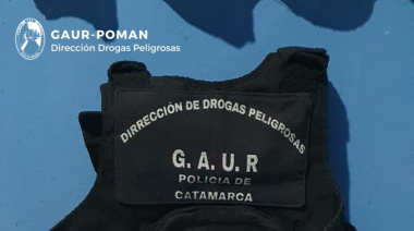 Tras un control vehicular policías secuestraron Marihuana y una motocicleta