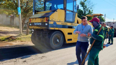 FINALIZAN LOS TRABAJOS DE REPARACIÓN DE ASFALTADO EN MONTE REDONDO.