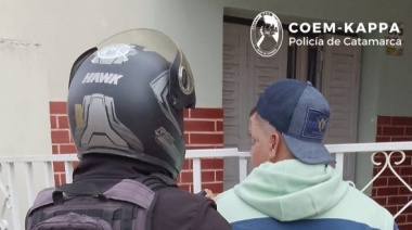 Arrestan a una persona requerida por la Justicia y secuestran una cerradura de dudosa procedencia